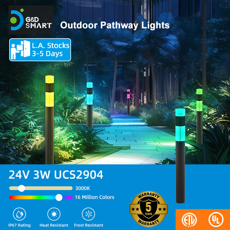 C6617 24V RGBW pathway light by G&D SMART