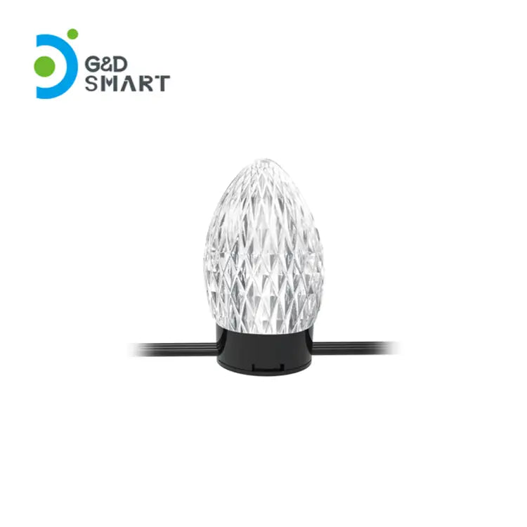 S03XA 12V RGB pixel C9-style bulb by G&D SMART