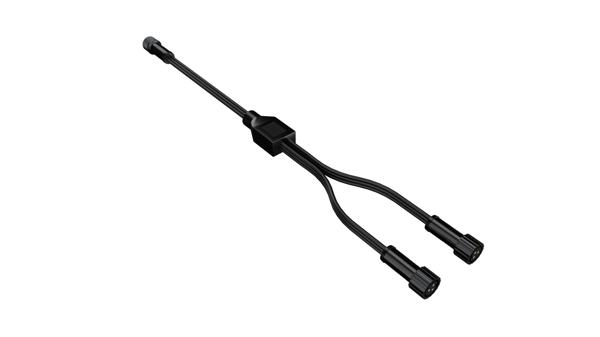 SH-M12A Y-Cable branch connector for permanent outdoor lighting systems